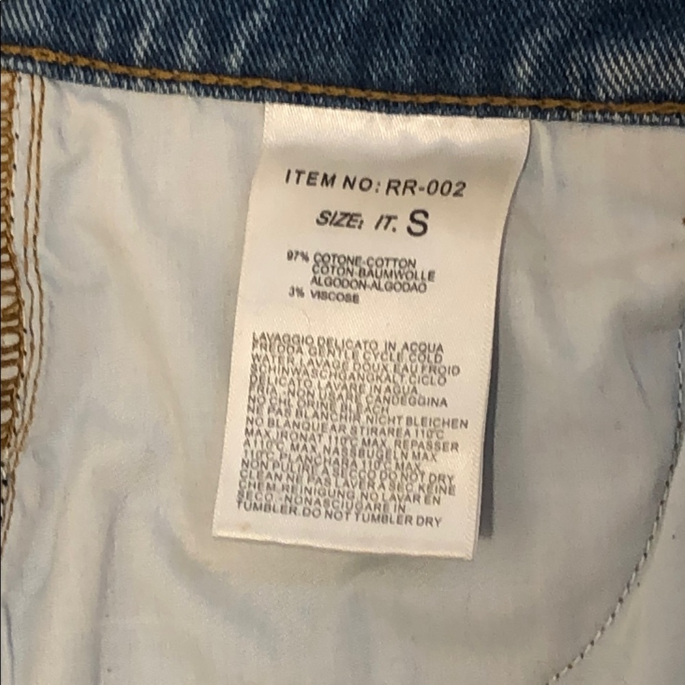 John Galt California Denim Skirt SMALL - Picture 6 of 10
